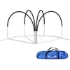 Koduva Šunų agility rinkinys, 4 dalių, 89 x 69 x 99 cm, balta + juoda