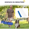 Koduva Šunų agility rinkinys, 6 dalių, sulankstomas, mėlyna ir balta, 305 x 60 x 94 cm