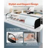 VEVOR Sushi vitrininis šaldytuvas GN-62L, 62 l, 6 indų, 151 x 43 x 29 cm
