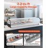 VEVOR Sushi vitrininis šaldytuvas GN-62L, 62 l, 6 indų, 151 x 43 x 29 cm