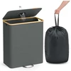 Koduva Taros butelių surinkimo konteineris, 135 l, 52,5 x 38,5 x 70,5 cm, pilkai smėlinis
