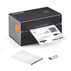 Koduva Terminis etikečių spausdintuvas VEVOR, 300 dpi, Bluetooth/USB, juodas, 18 x 11 x 9 cm