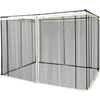 Koduva Tinklelis nuo uodų paviljonui 3 x 3 m, 4 dalys, juodas