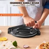VEVOR Tortilijų presas HES250, 25 cm, ketaus, sidabrinis