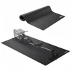 VEVOR Treniruoklio kilimėlis, juodas, didelio tankio PVC, 200 x 90 cm, 4 mm