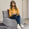 Koduva Trikartis sulankstomas sofa-lova, pilka