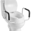 VEVOR Tualeto sėdynės paaukštinimas su porankiais SC7060D-4A, 136,1kg, 10,16 cm