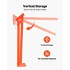 VEVOR Tvoros stulpų traukiklis BY-043-02, su traukimo plokšte ir 119 cm grandine, oranžinis, 95 cm