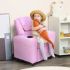 Koduva Vaikiška sofa-kėdė su pakoja, rožinė, 3–6 m., 65 kg