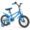 VEVOR Vaikiškas dviratis TQ1401, BMX stiliaus, 35,56 cm, mėlynas, vaikams nuo 90 iki 115 cm ūgio
