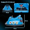 Koduva Vaikiškas elektrinis automobilis Angry Bird, mėlynas, 73 x 73 x 44 cm