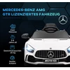 Koduva Vaikiškas elektrinis automobilis Mercedes-Benz AMG GTR, baltas, 12 V, 3-5 km/h
