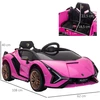Koduva Vaikiškas elektrinis automobilis Lamborghini, rožinė, 108 x 62 x 40 cm