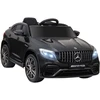 Koduva Vaikiškas elektrinis automobilis Mercedes-Benz AMG GLC63S COUPE, 12 V, juodas, 115 x 70 x 55 cm