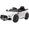 Koduva Vaikiškas elektrinis automobilis Mercedes-Benz AMG GTR, baltas, 12 V, 3-5 km/h