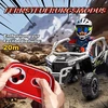 Koduva Vaikiškas elektrinis UTV KAWASAKI TERYX KRX 1000, 12 V, pilkas