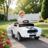 Koduva Vaikiškas elektromobilis Ford Shelby GT 350, 12V, baltas, 97 x 51,5 x 46,5 cm