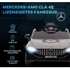 Koduva Vaikiškas elektromobilis Mercedes-benz AMG CLA 45, juodas, 110 x 61 x 45 cm
