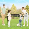 Koduva Vaikiški futbolo vartai, 2 vnt. rinkinys, 120 x 80 x 80 cm, juodi
