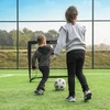 Koduva Vaikiški futbolo vartai, 2 vnt. rinkinys, 120 x 80 x 80 cm, juodi