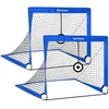 Koduva Vaikiškų futbolo vartų rinkinys, 2 vnt., sulankstomi, mėlyni, 90 x 120 x 90 cm