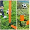 Koduva Vaikiškų futbolo vartų rinkinys, 2 vnt., sulankstomi, nešiojami, 120 x 91 x 91 cm, oranžiniai