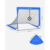 Koduva Vaikiškų futbolo vartų rinkinys, 2 vnt., sulankstomi, mėlyni, 90 x 120 x 90 cm