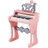 Koduva Vaikų Mini Pianinas 25 Klavišai Rožinis
