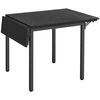 Koduva Valgomojo stalas 2–4 asmenims, sulankstomas, 78 x 120 x 76,2 cm, juodas