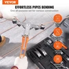 VEVOR Vamzdžių lenktuvas, su reketiniu mechanizmu, 6,4-22,2 mm, 7 matricos