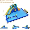 Koduva Vandens parkas 6-in-1 pripučiamas batutas su vandens patrankomis ir čiuožykla 525x373x203 cm