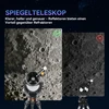 Koduva Veidrodinis teleskopas, 114 mm objektyvas, 2 okuliarai, ieškiklis, aliuminis, tamsiai mėlynas