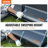 VEVOR Vejos šluota tempiama už traktoriuko TC5001E, 112 cm, 708 l, juoda