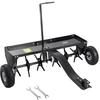 VEVOR Velkamas vejos aeratorius N1011, 102 cm, juodas