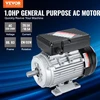 Koduva VEVOR 0,75 kW elektrinis variklis 1400 aps./min, AC 220–240 V, 80 rėmas, B3, 19 mm velenas