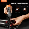VEVOR 1/4" sukimo momento atsuktuvas, 10–70 in-lbs, 12 antgalių ir dėklas