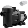 VEVOR 1 AG baseino siurblys, 19200 l/h, 750 W, su filtru, 1,97" įvadas/išvadas