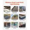 VEVOR 10 mil plastikinė plėvelė, 10 x 100 pėdų, juoda