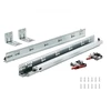 VEVOR 10 porų 533,4 mm stalčiaus bėgelių, šoninio tvirtinimo, su uždarymo mechanizmu, 100 lbs