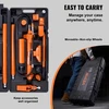 VEVOR 10 tonų porta power rinkinys, hidraulinis cilindras su siurbliu, 1,4 m žarna, su dėže