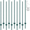 VEVOR 10 vnt tvoros stulpai, 152,4 cm, žali