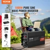 VEVOR 1000 W sinusinis keitiklis, DC 12V į AC 230V, SGPE-1000W