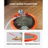 VEVOR 11,36 l vakuuminė kamera su siurbliu, 110 l/min, nerūdijančio plieno, komplektas, 1,5 m žarna, aliejus