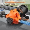 VEVOR 12 V diafragminis siurblys, 3 GPM (11,36 l/min), 3 kamerų DC vandens siurblys su automatiniu slėgio jungikliu