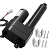 VEVOR 12 V linijinis aktuatorius, 200 mm eiga, 9000 N, IP65, 5 mm/s, su montavimo laikikliais