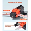 VEVOR 12 V vandens slėgio siurblys, 1,2 GPM (4,5 l/min), 2 kamerų savaiminio įsiurbimo diafragminis, 80 PSI