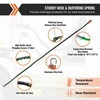 VEVOR 15 pėdų sunkvežimio oro linijų rinkinys su 2 oro zarnu jungtimis, 3 viename oro žarnomis ir 7 gyslų ABS maitinimo linija