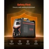 Koduva VEVOR 2-in-1 MMA/Lift TIG suvirinimo aparatas MMA-205, 205 A, 38 x 16 x 32 cm