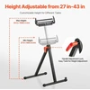 VEVOR 2 vnt. atraminiai ritininiai stovai, 113 kg, reguliuojamas aukštis 686–1092 mm