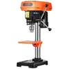 Koduva VEVOR 203,2 mm stalinis gręžimo staklės, 500 W indukcinis variklis, 500 / 890 / 1400 / 1900 / 2500 aps./min., 0–45° pasvirimo stalas